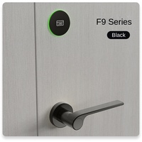 Cerradura de Puerta de Hotel con Lector de Tarjetas RFID de Alta Seguridad, Entrada sin Llave, Cerradura Electrónica de Embutir para Apartamentos, Diseño Dividido