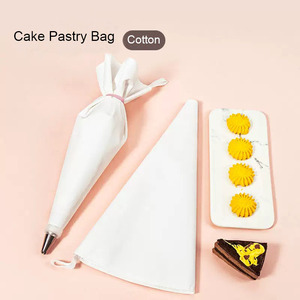 Sacchetto da <span class=keywords><strong>Pasticceria</strong></span> Riutilizzabile in Cotone da 10/12/14/16/18/20 Pollici, Sacchetto Decorativo in EVA per Crema e Glassa, Sacchetto per Decorazione Torte - Product Image 1