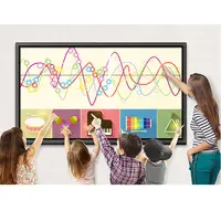 65 inch infrarood touch hd led screen monitor smart tv, interactieve platte panel/pc