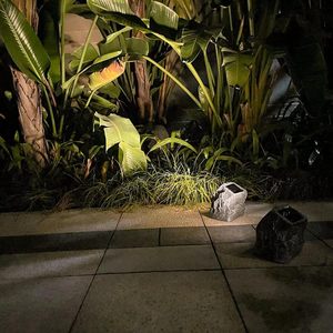 Simulation <span class=keywords><strong>Jardin</strong></span> Rock Lumières Paysage Extérieur Décoratif Étanche Voie Spots Led <span class=keywords><strong>Solaire</strong></span> Onyx LED Pierre Lumière <span class=keywords><strong>Jardin</strong></span> - Product Image 6