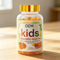 Gummies de vitamine C en vrac pour enfants, saveur orange, complexe nutritif doux pour stimuler la santé du système immunitaire des enfants, complément alimentaire