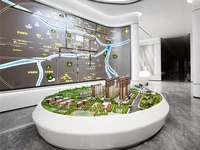 Modelo de bienes raíces personalizado de fábrica, plan de casa, modelos de escala arquitectónica para Proyecto de hotel, proyecto comercial