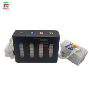 Système d'encre T405 pour WF-4830DTWF WF-4820DWF WF-3820DWF WF-<span class=keywords><strong>7830DTWF</strong></span> 7835 7840 C7000, système d'encre rechargeable avec puce DIY CISS - Product Image 4