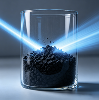 Charbon actif granulaire de coque de noix de coco à haute adsorption pour la récupération de l'or dans les mines CIP CIL et la lixiviation au cyanure