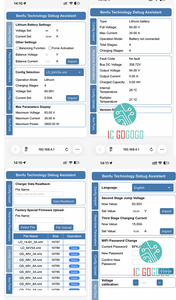 Cargador de Batería de Litio Ajustable de 2800W, 10V a 93V, 3A a 30A, para Baterías de 24V, 48V, 60V, 72V, 84V, 12V, Li-ion, Lifepo4, LFP, con Bluetooth, PFC Inteligente - Product Image 2