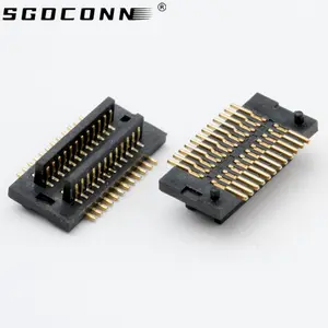 لوحة موصلة 50pin 0.5mm pitch PCB إلى اللوحة موصل الطول 3.5mm أنثى