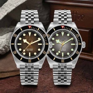 Reloj Automático de Diseño Original con Esfera de Waffle, Cristal de Zafiro, Revestimiento AR Luminoso, Bisel de Cerámica, Resistente al Agua, para Hombre - Product Image 3