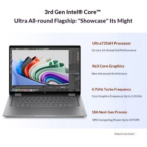 Portátil Convertible HP StarBook X 360 de 14 Pulgadas, Ultra 7 356H, 32 GB, 1 TB, Pantalla Táctil OLED 2.8K, Stylus, Portátil Empresarial con IA - Product Image 2