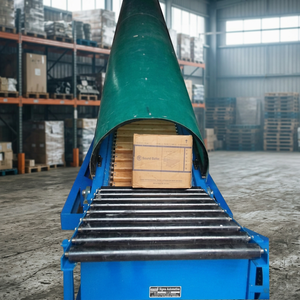 Transportador de Cajas con Cubierta de Fibra, Sistema de Manipulación de Materiales con Protección Contra la Intemperie, Carga y Descarga de Cajas de Cartón - Product Image 1
