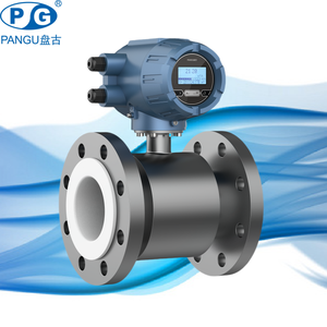 OEM 4 inci baja karbon 0.5% akurasi flens koneksi air minyak cair pengukur aliran lumpur - Product Image 2