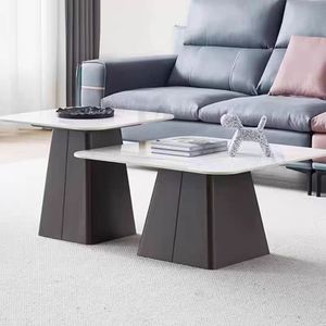 Modern High Quality Dining <b>Coffee</b> Tea Metal Frame <b>Marble</b> <b>Coffee</b> <b>Table</b> <b>Set</b> Light Luxury Modern Simple <b>Coffee</b> <b>Table</b> - Product Image 2
