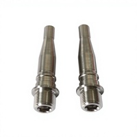 Raccord conique fileté en titane GR5 poli, connecteur de liquide Torx interne pour modification de ligne de frein ou de carburant de moto