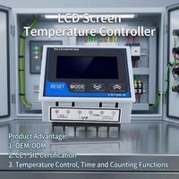 Contrôleur de température multifonction TS800 avec écran LCD pour presse à chaud, transfert thermique et machines de marquage à chaud