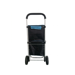 Chariot <span class=keywords><strong>de</strong></span> <span class=keywords><strong>courses</strong></span> pliable en aluminium isolé, capacité 50 kg, roulettes <span class=keywords><strong>de</strong></span> 175 mm <span class=keywords><strong>pour</strong></span> seniors, poignée ergonomique, sac à roulettes <span class=keywords><strong>pour</strong></span> usage quotidien - Product Image 3