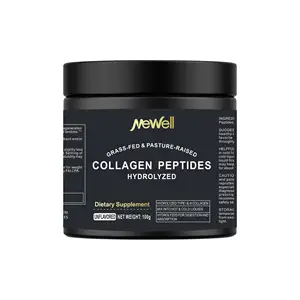 Collagene Peptide in polvere puro idrolizzato senza glutine cheto e Paleo Friendly erba Non aromatizzata Non ogm