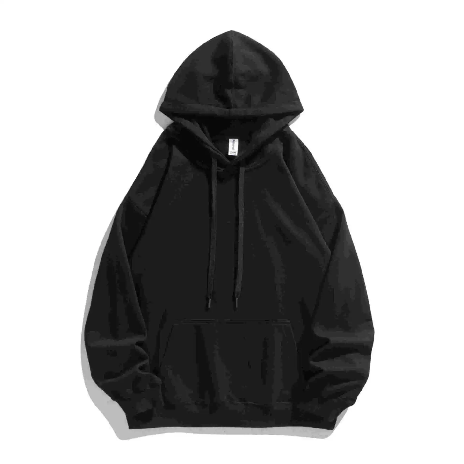 2023 Men's Sweatshirts Drop Shoulder Korean Male Hooded Pullovers Thicken Warm Oversized Hoodies