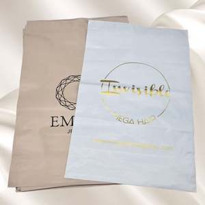 Hot Sell Biodegradable Custom Mailers Nude Matte Poly Delivery Mailer Bags Mailing Bags for Clothing T-Shirt/<b>Hoodies</b>/Skirt - Product Image 5