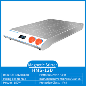 <span class=keywords><strong>Agitador</strong></span> magnético HUXI de 12 posiciones 200-2200RPM <span class=keywords><strong>Agitador</strong></span> magnético <span class=keywords><strong>sin</strong></span> función de calentamiento - Product Image 3