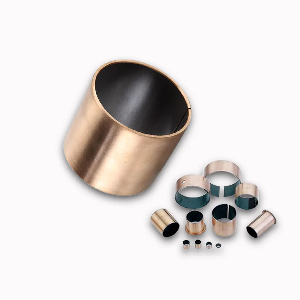 SF-1 Factory customization Composite Bushing DU triple layer sintered bearing bush manufacture