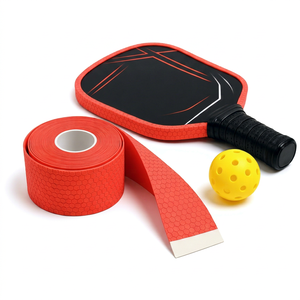 Bande de protection pour bords de raquettes de pickleball de qualité supérieure, protège les bords des raquettes des rayures, des éclats et de l'usure, bande adhésive flexible pour les séances de jeu quotidiennes - Product Image 1