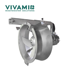 Pompe de circulation des boues submersible SUS304 Pompe de retour des eaux usées avec traitement de l'eau à haut débit <span class=keywords><strong>et</strong></span> à faible hauteur - Product Image 3