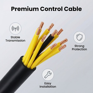 Câble de commande KVV KVVP 2 3 4 5 7 10 12 19 conducteurs 0,75 mm 1,5 mm 2,5 mm Câble électrique souple en cuivre <span class=keywords><strong>blindé</strong></span> - Product Image 2