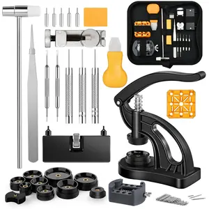 Portable Watch Repair Tool Kit Set Watch Back Case Opener Watch Strap Removal Tool