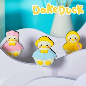 ברווז מרקם קשה, קריקטורה צורה של שוקולד שוקולד מריר שוקולד ציפוי לארוז בשקית - Product Image 2