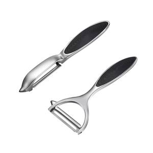 Accessoires <span class=keywords><strong>de</strong></span> <span class=keywords><strong>cuisine</strong></span> <span class=keywords><strong>de</strong></span> haute qualité, outils, manche en silicone, éplucheur <span class=keywords><strong>de</strong></span> fruits en acier inoxydable, éplucheur <span class=keywords><strong>de</strong></span> légumes - Product Image 1
