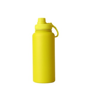 silverjet Stainless Steel Water <b>Bottle</b> 32oz Thermal Insulation Large Capacity Outdoor Camping Drinkware With Lid - Product Image 5