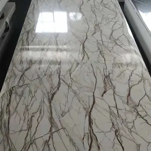 Moisture Proof Uv Board Flex 3Mm Plastic Wall Panel Pvc Marble Sheet