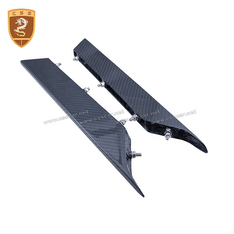 Автомобильные передние кранцы из углеродного волокна, боковые грабли, лезвия для Aston Martin V8 V12, выгодные боковые грабли из углеродного волокна