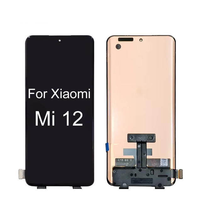ASSELTE Brand New OLED 6.8" Touch Screen for Xiaomi Mi 12 Mobile Phone High Quality Replacement with 3 Years Warranty