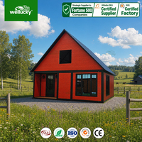 Maison de jardin préfabriquée pour la vie en plein air et la réception d'invités |   Maisonnette personnalisée clé en main, villa de luxe prête à l'emploi