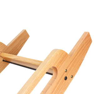 <span class=keywords><strong>Escalera</strong></span> de <span class=keywords><strong>madera</strong></span> maciza con diseño de pasamanos, <span class=keywords><strong>escalera</strong></span> de <span class=keywords><strong>roble</strong></span> rojo de 2200mm, precio de fábrica al por mayor - Product Image 4