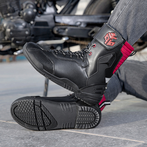 Bottes de motocross imperméables, chaussures de protection tout-terrain pour l'aventure, équipement de <span class=keywords><strong>moto</strong></span> <span class=keywords><strong>cross</strong></span>-country, bottes de course <span class=keywords><strong>moto</strong></span> - Product Image 3