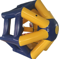 Summer Fun Gonflable Water Walking Floating Roller Ball pour l'exercice et les sports nautiques Jouet