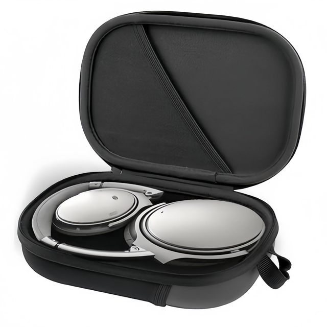 Travel Carrying Case Bag for QC45/QC35/QC25/QC15 Headphones Ultra Gaming Headset Hard Shell Durable EVA Zipper Smell Proof