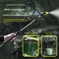 Pulvérisateur d'arrosage électrique automatique, pistolet d'arrosage automatique avec tuyau d'eau, pulvérisateur de jardin pour plantes, arrosage