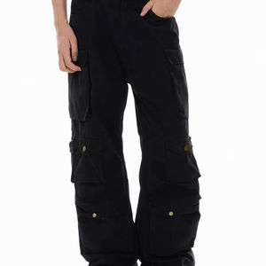 تصميم جديد عارضة مخصصة الدنيم عالية الجودة السراويل Pantalones دي هومبر بنطلون مستقيم الجملة الجينز الرجال - Product Image 1