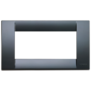 Vimar Classic 4M Graphite Grey <b>Plate</b> 14.5 In X 8 In Wall <b>Switch</b> Cover - Product Image 1
