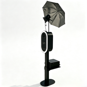XRJ Fotohokje met verstelbare hoogte, direct printen, metalen frame, draadloze afstandsbediening, WiFi-camera, <span class=keywords><strong>iPad</strong></span>, verlichte verstelbare ring - Product Image 6