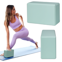 Bloc de yoga EVA personnalisé 3x6x9 pouces, support élevé, brique de fitness, vente en gros, fabricant, fournisseur en vrac