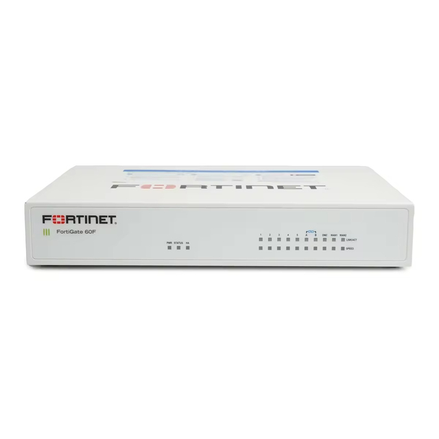 New FortiGate FG-60F Firewall with 10 for RJ45 Ports 10 Gbps Throughput Network Security Appliance-in Stock
