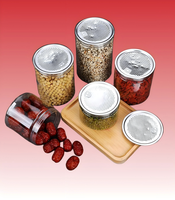 Latas de Plástico PET con Forma de Bolígrafo y Logotipo Personalizado de China, con Tapa de Anillo de Fácil Apertura para Jugos, Refrescos y Champán
