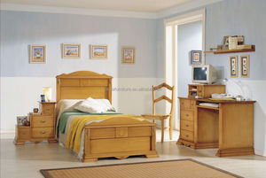 Ensemble complet de chambre à coucher <span class=keywords><strong>pour</strong></span> la maison des enfants <span class=keywords><strong>Lit</strong></span> en bois massif Nouveau design moderne Ensemble de chambre de garçon <span class=keywords><strong>Lit</strong></span> en bois - Product Image 4