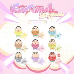 Caja Sorpresa con Colgante de Peluche de PVC de Crayon Shin New Mood, Adornos de Muñecas Lindas Hechas a Mano - Product Image 3