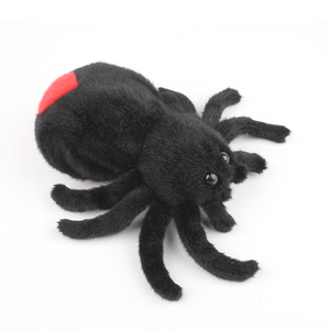 Cadılar bayramı sevimli peluş örümcek köpek oyuncak güçlü sert sürdürülebilir çiğnemek oyuncaklar küçük örümcek Pet diş çıkarma için simüle - Product Image 2