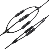 Connecteur solaire de type Y étanche IP67 à courant élevé connecteur MC4 parallèle 2 à 1 branche 30A 1000V DC pour systèmes photovoltaïques