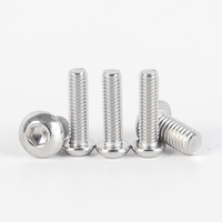 Vis à tête TORX en acier inoxydable A2 M5 X 20 ISO 7380-1, vis à tête hexagonale M6 M8 M10 M12, vis à tête ronde, vis à tête bouton